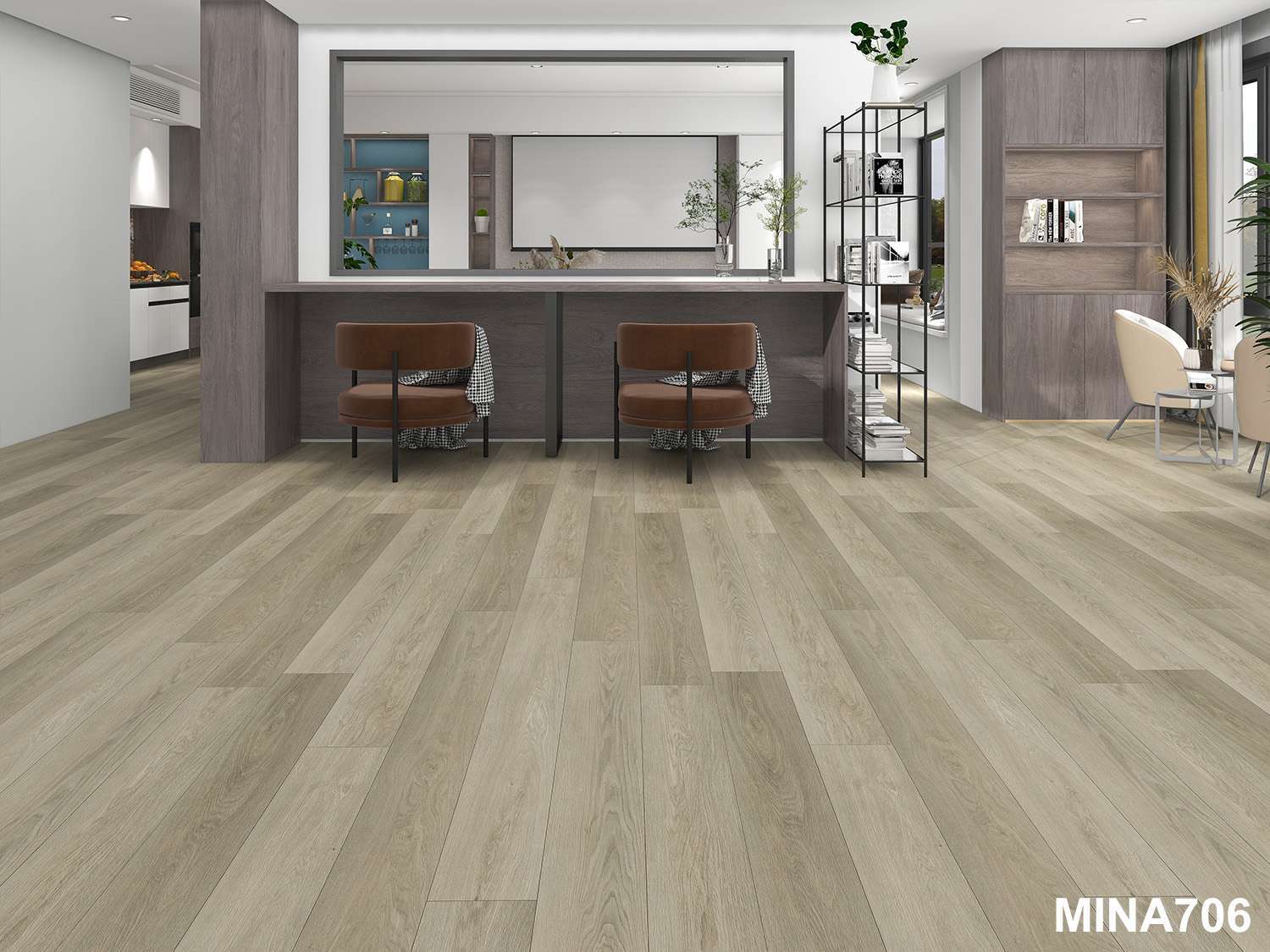 Seattle Waterproof Flooring MINA706 Installed