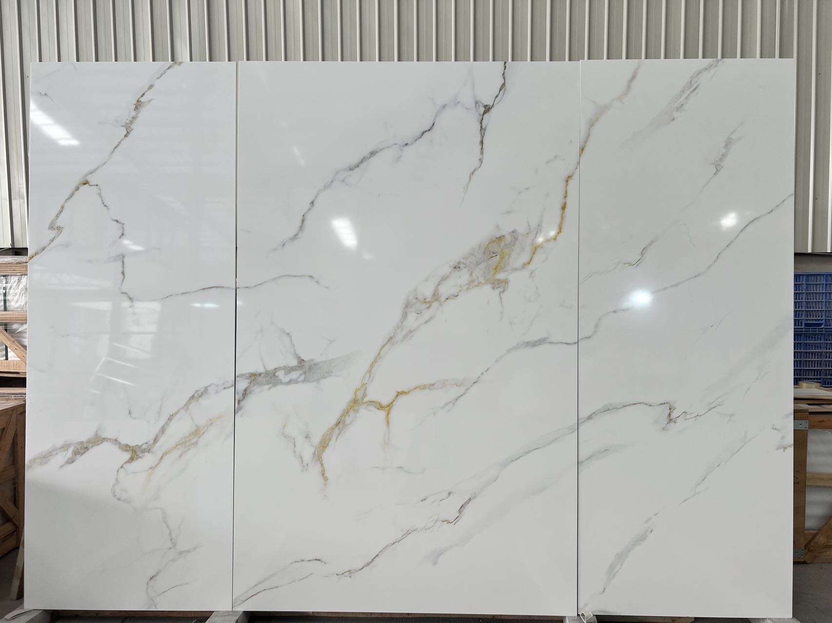 Shower Wall Calacatta Oro Bathroom Remodel Seattle