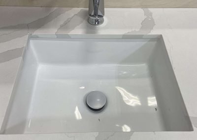 Undermount Kitchen Sink Vanity Flat Bottom